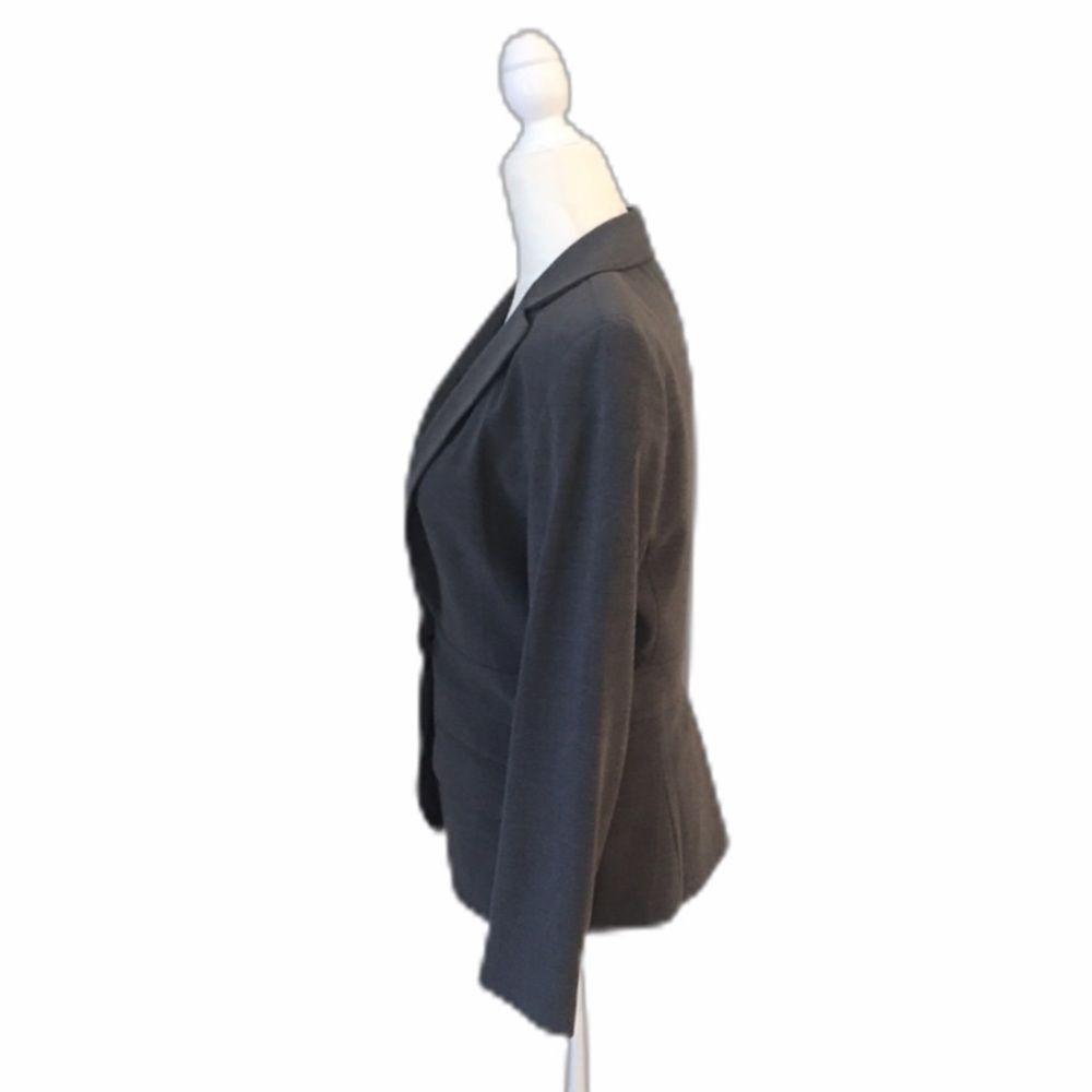 Max Studio Gray Button Blazer - Picture 5 of 8